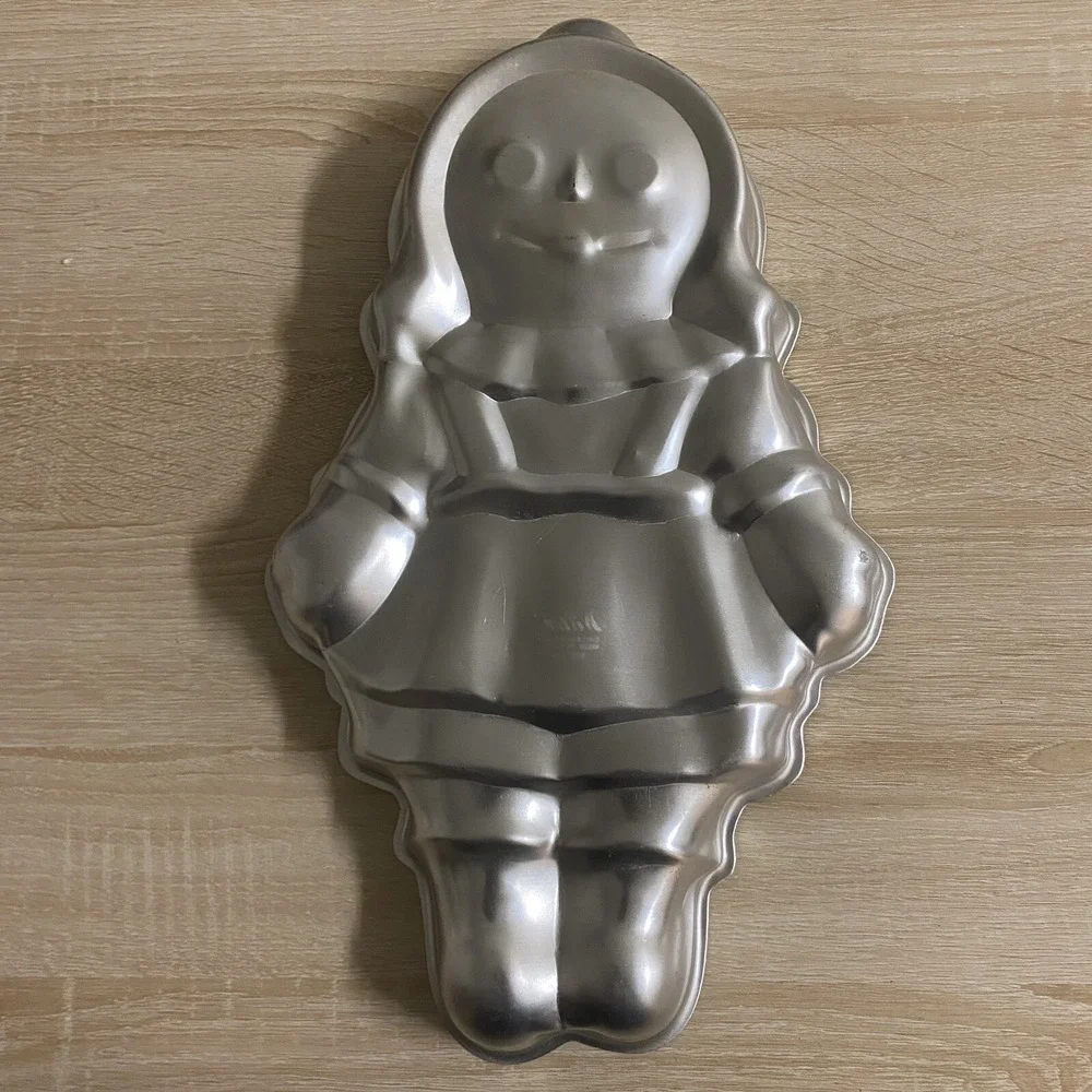 Vintage Wilton RAGGEDY ANN Cake Pan Baking Mold 1971 #502-968 Made In Korea
